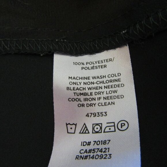 LOFT Dark Green Keyhole Back Long Sleeve XL Career Blouse - Picture 4 of 4